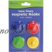Learning Resources Super Strong Magnetic Hooks Set, Red, Blue, Green, Yellow, 4 / Pack (Quantity)   552935669